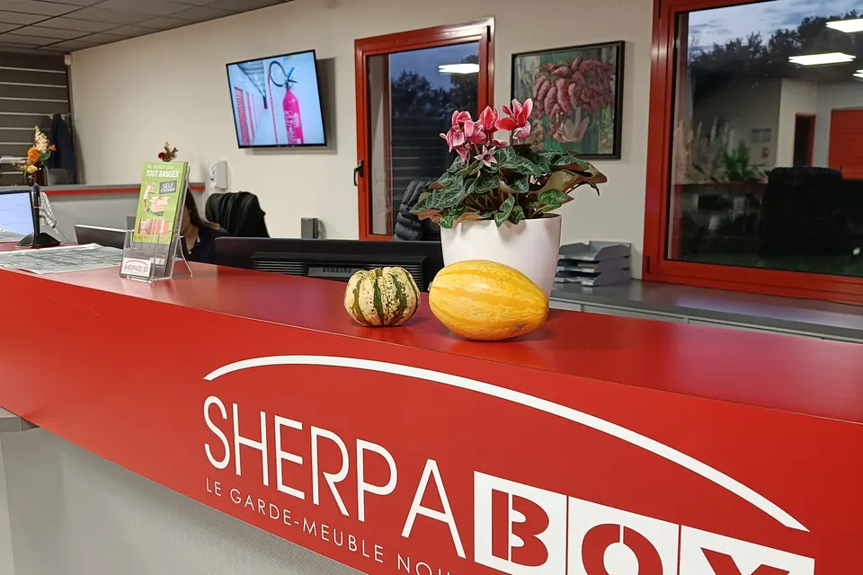 Comptoir d'accueil Sherpabox